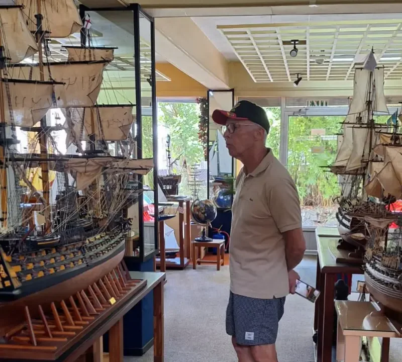 Bobato showroom and ship models in Mauritius